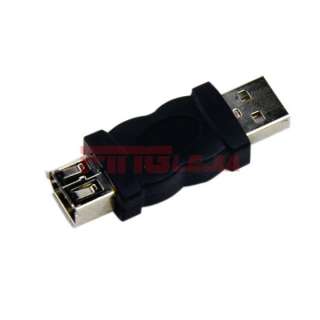 New USB 2.0 A Male to Firewire IEEE 1394 6P Female Adaptor Converter 