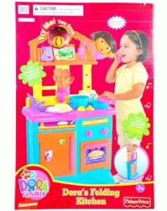 FISHER PRICE DORA THE EXPLORER DOLLHOUSE GIRLS TALKING KITCHEN FIESTA 