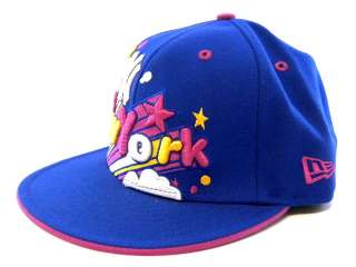 New Era Yankees Cartoon Blue Fitted Hat Cap Men 7  
