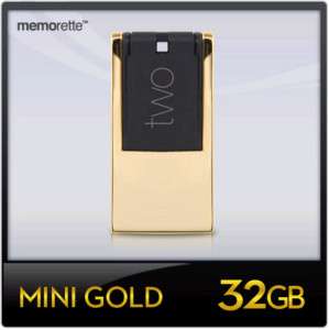 USB FLASH MEMORY Stick Thumb Drive Mini Gold 32GB  