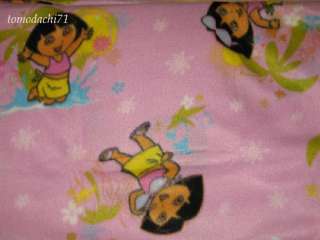 DORA THE EXPLORER FLEECE TWIN SHEET SET  