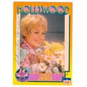 Shirley Jones Autographed/Hand Signed Hollywood Walk of Fame trading 