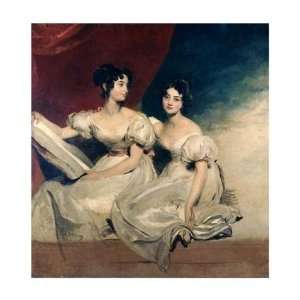  Sir Thomas Lawrence   A Double Portrait Of The Fullerton 