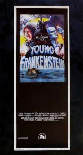 YOUNG FRANKENSTEIN * MOVIE POSTER INSERT COMEDY HORROR  
