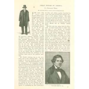  1900 Thurlow Weed American Author Editor 