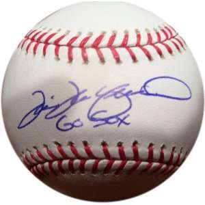 Tim Wakefield Autographed Baseball with Go Sox Inscription