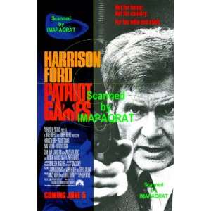 Patriot Games Tom Clancy, Harrison Ford as Jack Ryan Great Original 