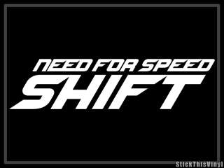 Need for Speed Shift Logo Game Die Cut Sticker (2x)  
