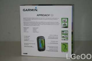 New Garmin Approach G3 2.6 Golf GPS Navigator 753759100803  