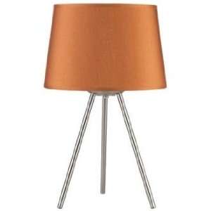  Lights Up Weegee Small Gold Silk Glow 20 High Table Lamp 