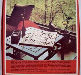 GO Legendary Oriental game Of Skill 1977 Avalon Hill  