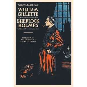 William Gillette as Sherlock Holmes Farewell to the Stage   Paper 