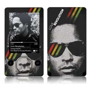   Zune  80GB  Lenny Kravitz  Retro Skin  Players & Accessories