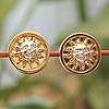 SUN KING~Mexico Gold Plated Art EARRINGS by NOVICA  