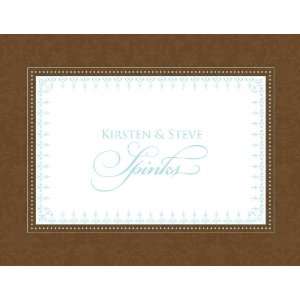   Jacquard Rehearsal Dinner Chocolate Thank You Cards