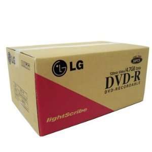  600pcs LG DVD R 16x Lightscribe LS Direct Burner Printing 