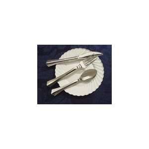  Silver Plastic Reflections Dinner Forks   7 Inch RPI 