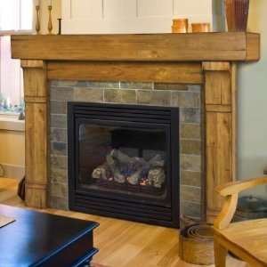  Pearl Mantels Cumberland Fireplace Mantel, Unfinished, 56 