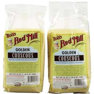  Bobs Red Mill Golden Couscous, 24 oz, 2 ct (Quantity of 4 