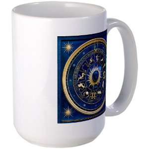  Large Mug Coffee Drink Cup Blue Marble Zodiac Everything 