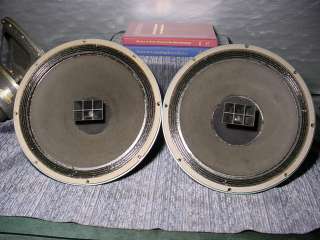 Pr Vintage Altec 602 D 602D 15 Duplex Speakers Minty  