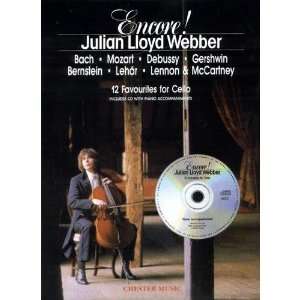  Encore 12 Favourites for Cello   Book/CD set   edited by 