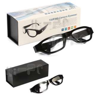 4GB 1280*720 Fashion Glasses HD Spy Camcorder Camera DVR Hidden  