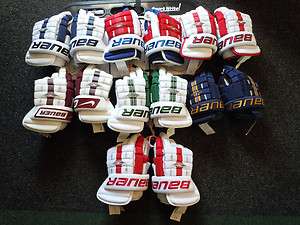 Bauer Pro 4   roll Ice hockey gloves Custom  