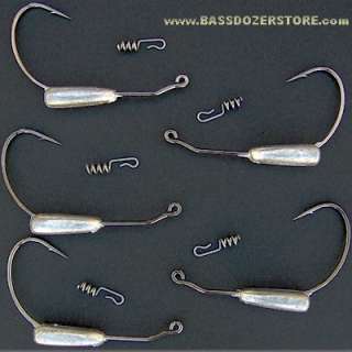 Mustad Weighted 91768BLN Hooks w/Keeper Clips ~ Qty 4 5 per pack 