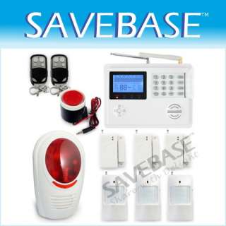 Wireless GSM SMS Home Security Intruder Burglar Alarm System Kit 99 