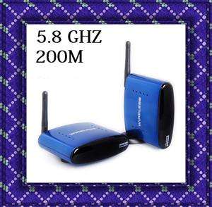 8Ghz Wireless AV Sender Transmitter Receiver 200M US/EU/UK/AU plug 