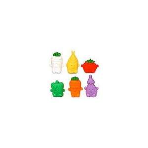 Vegetable Pencil Top Erasers Toys & Games