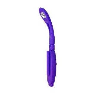 DURAGADGET Purple Pen Clip On LED Reading Light For eReaders Including 