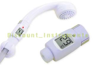 RST Waterproof Digital Shower Head Water Thermometer with Alarm Alert 