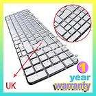 For Laptop HP Pavilion DV7 DV7 1000 DV7 1100 Silver UK Keyboard