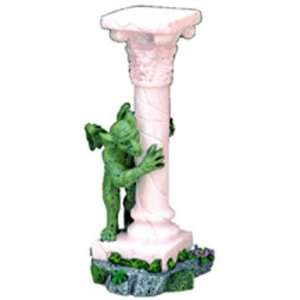  Exotic Environments   Gargoyle Column Ornament Pet 