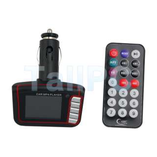   in 1 1.8 LCD Car  MP4 Player FM Transmitter SD/MMS RED USA  