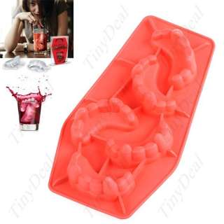 Vampires Tooth Shaped Ice Cube Cold Blooded HLI 27505  
