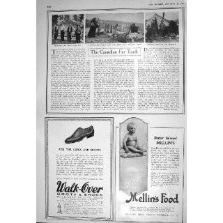 1920 CANADA FUR TRADE WALK OVER BOOTS MELLINS FOOD KENILWORTH 