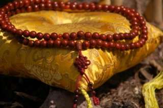 TIBETAN DARK LOTUS SEED MALA 108 BEADS FOR MEDITATION  