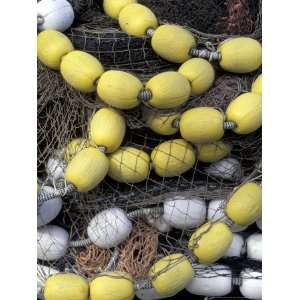 Fishing Net and Floats at Fishermens Terminal, Seattle, Washington 