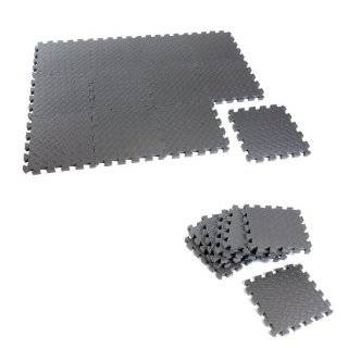 Cap Barbell Equipment Mat 12 Piece Puzzle Mat (12 X 12 X 1/2 Inch)