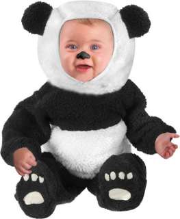 BABY CUTE PANDA BEAR HALLOWEEN COSTUME OUTFIT  