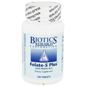   Folate 5 Plus with Vitamin B12   120 Tablets