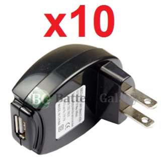 10x USB Home Charger for Tmobile HTC G1 G2 Google HD7  