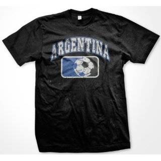 Argentina Soccer T shirt, Argentine Futbol Shirt, International Soccer 