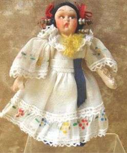 Vintage LENCI Type Doll, Italy? Portugal?,5 1/4Tall  