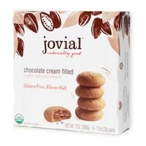 Jovial Chocolate Cream Cookies Gluten Free Organic Cookies, 7.5 Ounce 
