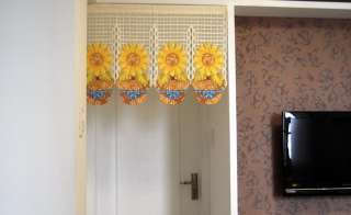 Sunflower Printting Door Curtain D2926  