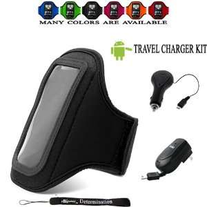  Travel Charger Kit with Comfy Sport band / Workout Armband 
